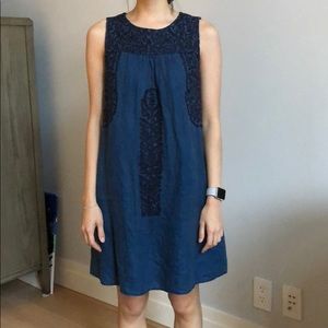 Madewell embroidered dress